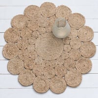 Fanni K Pyörre juuttimatto 133 cm luonnonväri